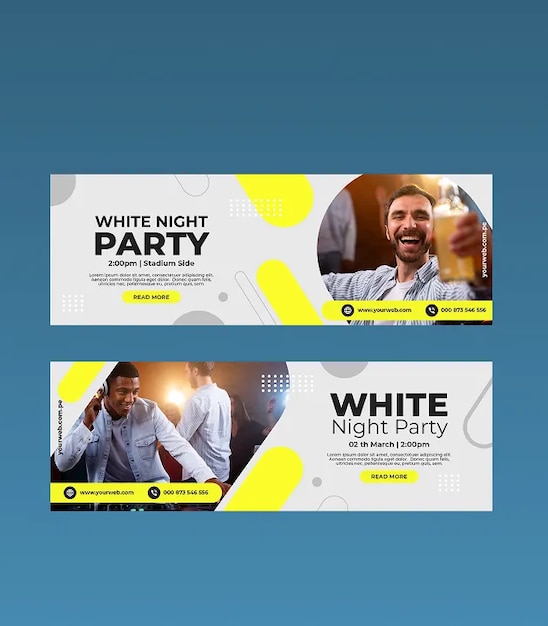 Create banners, posters, and more